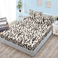 Чаршаф с ластик от финет 160x200 см + 2 калъфки