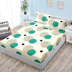 Чаршаф с ластик от финет 160x200 см + 2 калъфки
