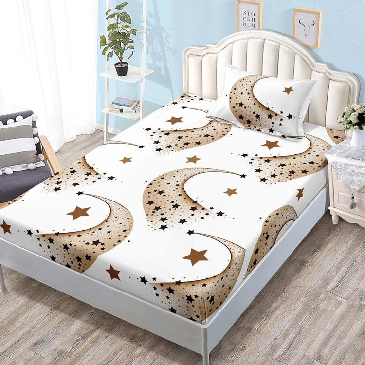 Полуторен чаршаф с ластик 140x200 см + калъфка 50x70 см