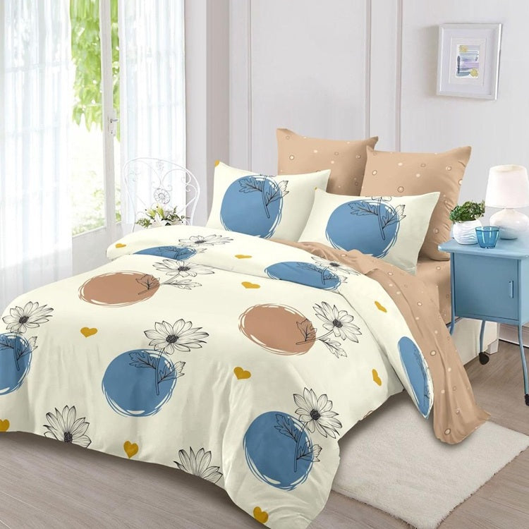 Спално бельо финет 6 части – плик 200x230 и чаршаф 230x250 см