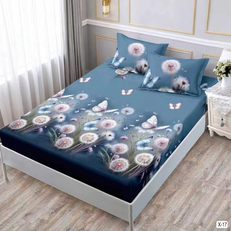Чаршаф с ластик 180x200 см + 2 калъфки – двойно легло