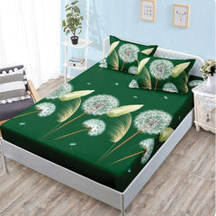 Чаршаф с ластик от финет 160x200 см + 2 калъфки