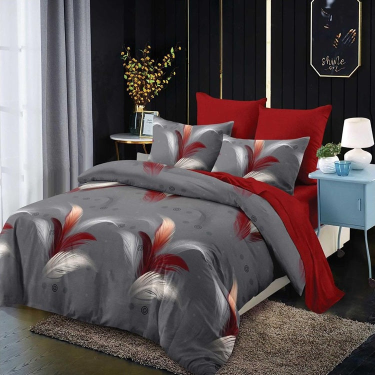 Спално бельо финет 6 части – плик 200x230 и чаршаф 230x250 см