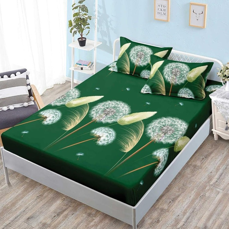 Чаршаф с ластик от финет 160x200 см + 2 калъфки