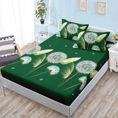 Чаршаф с ластик от финет 160x200 см + 2 калъфки
