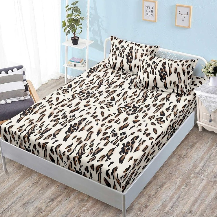 Чаршаф с ластик от финет 160x200 см + 2 калъфки