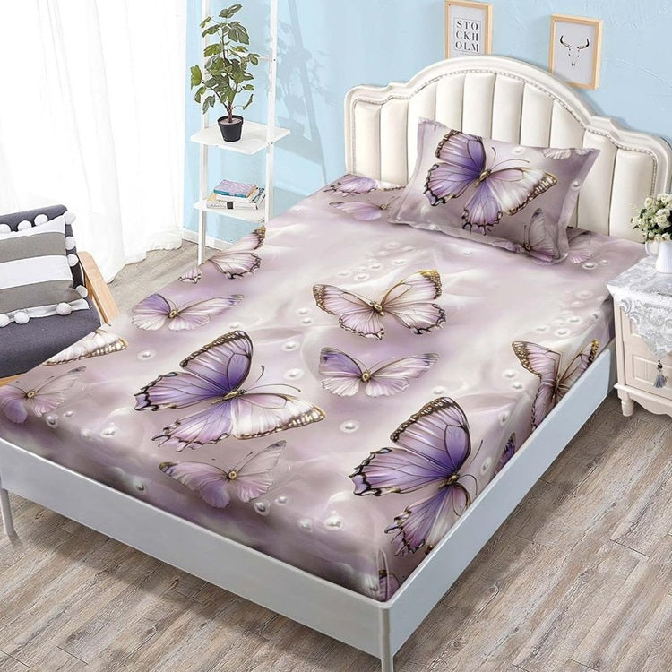 Полуторен чаршаф с ластик 140x200 см + калъфка 50x70 см