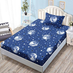 Полуторен чаршаф с ластик 140x200 см + калъфка 50x70 см
