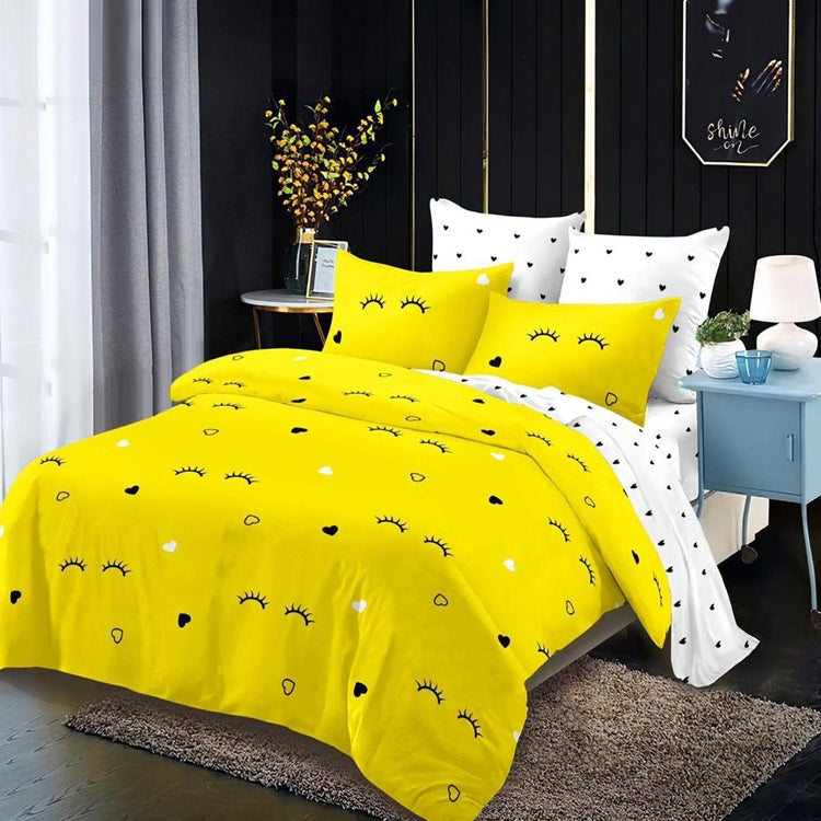 Спално бельо финет 6 части – плик 200x230 и чаршаф 230x250 см