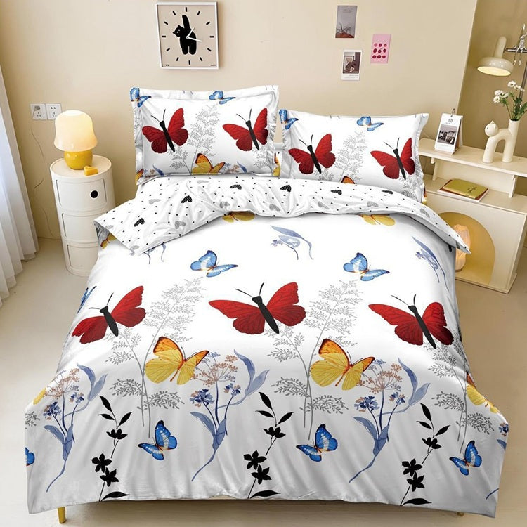 Спално бельо 4 части, чаршаф с ластик 180x200 – двойно легло
