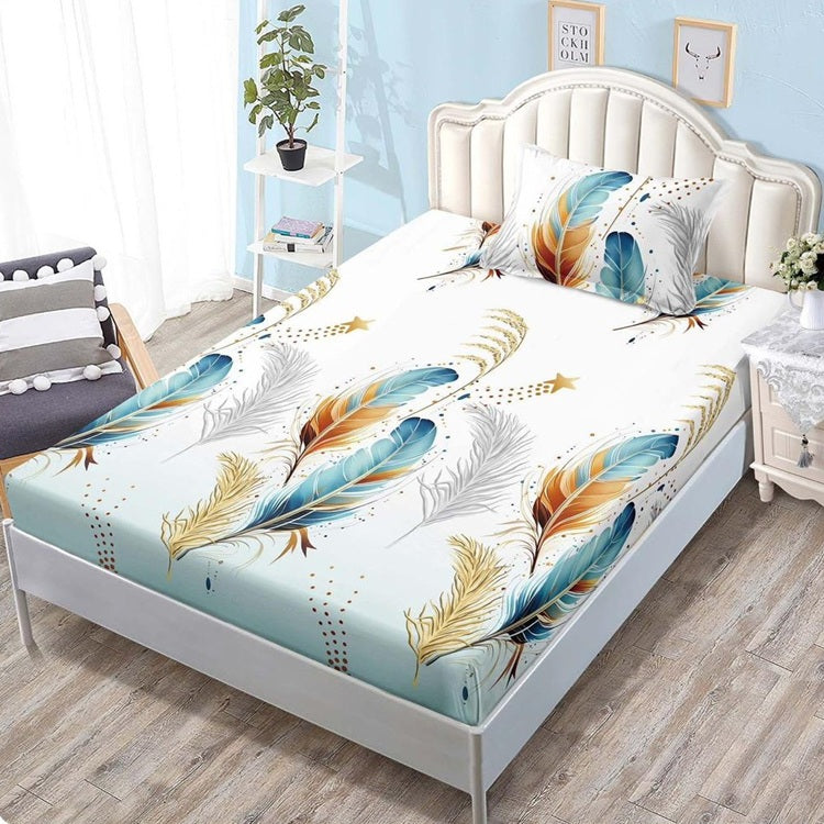 Полуторен чаршаф с ластик 140x200 см + калъфка 50x70 см